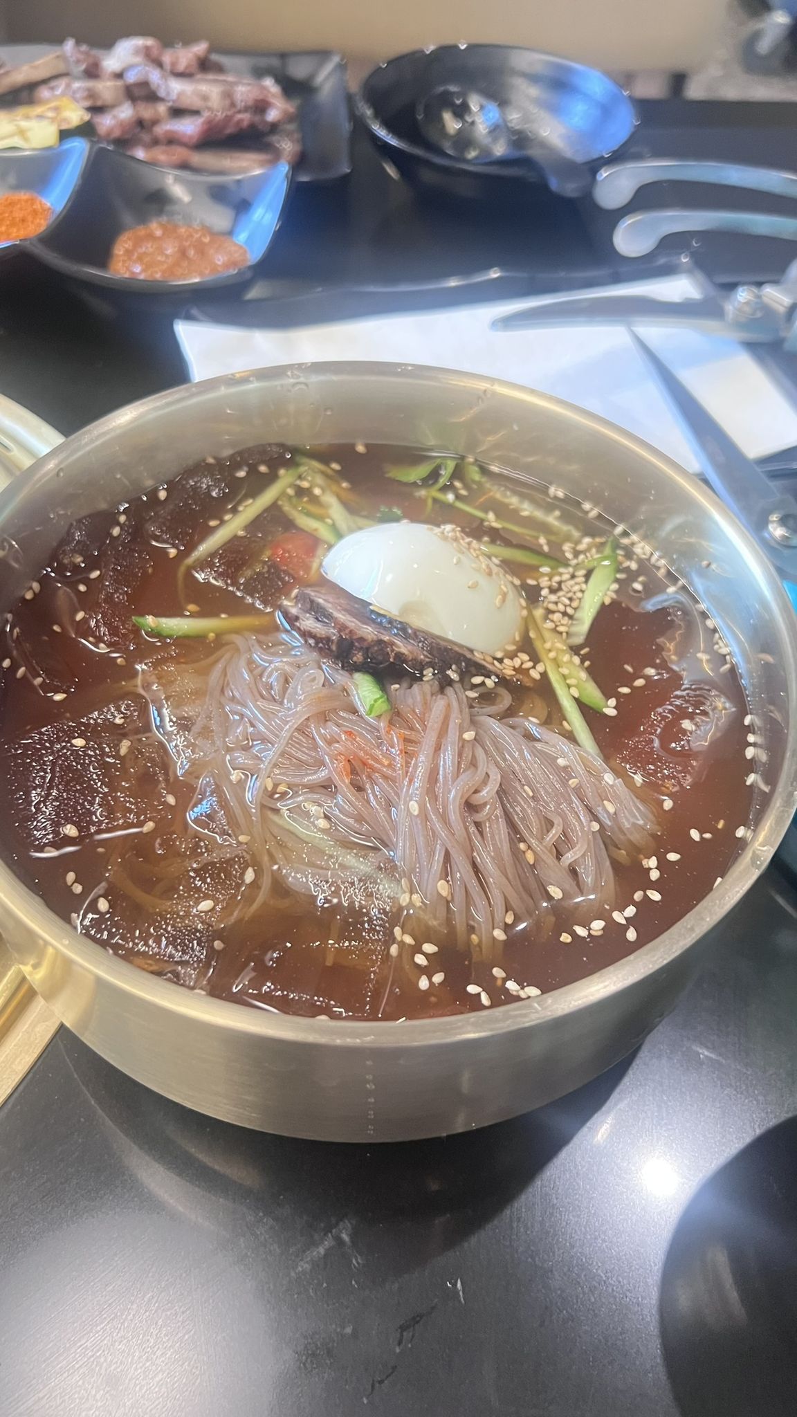 Naengmyeon, Korean cold noodles